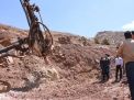 گزارش تصویری بازدید رئیس  و دانشجویان کارشناسی ارشد معدن ، نفت و ژئوفیزیک ازمعدن بوکسیت تاش 